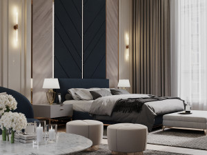 bedroom interior 3D Model