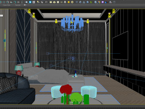 bedroom interior 3D Model