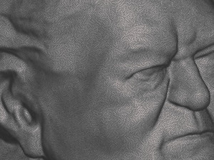 franz josef strau bust - 3d scan - 3d print ready Modelo 3D