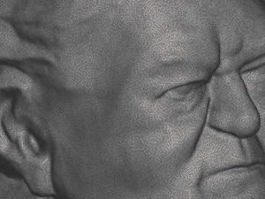 franz josef strau bust - 3d scan - 3d print ready 3D Model
