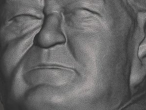 franz josef strau bust - 3d scan - 3d print ready 3D Model