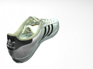 adidas superstar sneaker 3d scan 3D Modell in Kleidung 3DExport