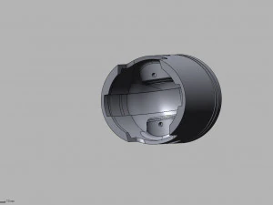 simson piston s50 3D Model