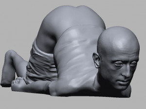 funny pen holder 3Dプリントモデル