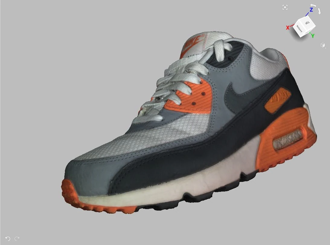 nike airmax sneaker 3d scan 3D Model .c4d .max .obj .3ds .fbx .stl .blend
