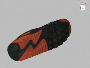 nike airmax sneaker 3d scan Model 3D