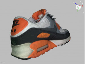 nike airmax sneaker 3d scan Model 3D