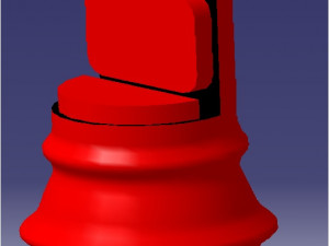chair design 3D 프린트 모델