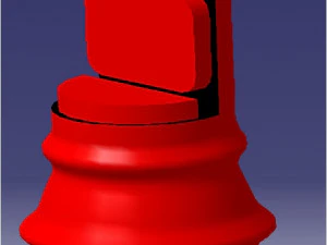 design de cadeira Modelo de Impressão 3D