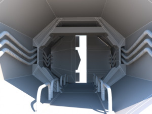 ski-fi bunker Model 3D