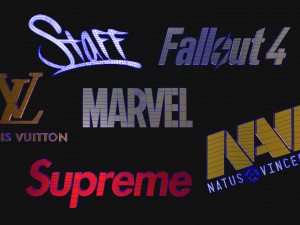 logo set 3Dモデル