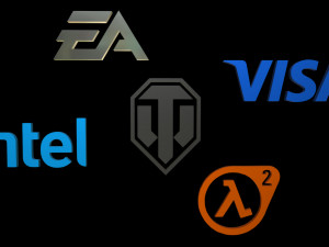 logo set 2 3D 모델