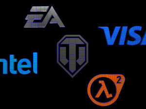 logo set 2 Modelo 3D