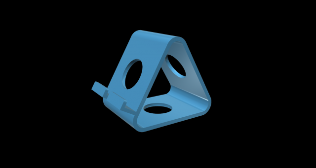 mobile phone or tablet stand 3D Print Model .c4d .max .obj .3ds .fbx .stl .blend 