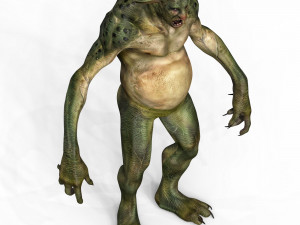 Troll Fantasy Character 3D 模型