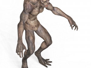 Alien Monster 3D Model