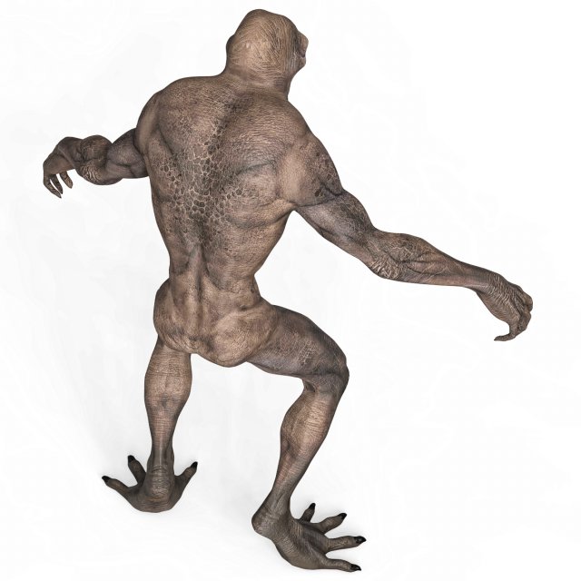 Alien Monster 3D Model in Fantasy 3DExport