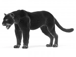 Black Panther 3D Model