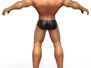 Male Base Mesh 3Dモデル