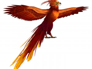 Fantasy Phoenix Eagle 3D Model