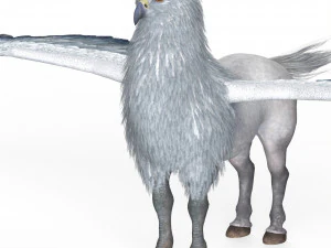 Fantasy Hippogriff 3D Model