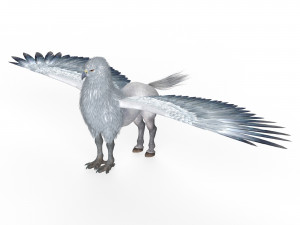Fantasy Hippogriff 3D Model