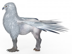Fantasy Hippogriff Modello 3D