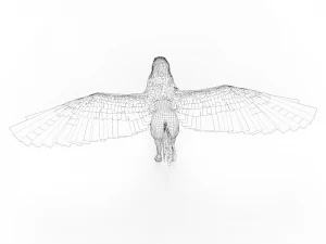 Fantasy Hippogriff 3D Model