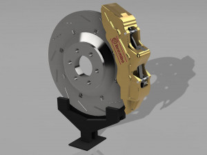 Brembo brakes 3D 프린트 모델