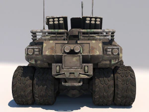 tank militaire 3D Model