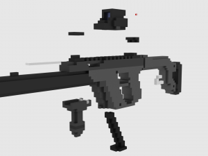 kriss vector Model 3D