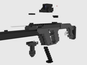 kriss vector 3D Model