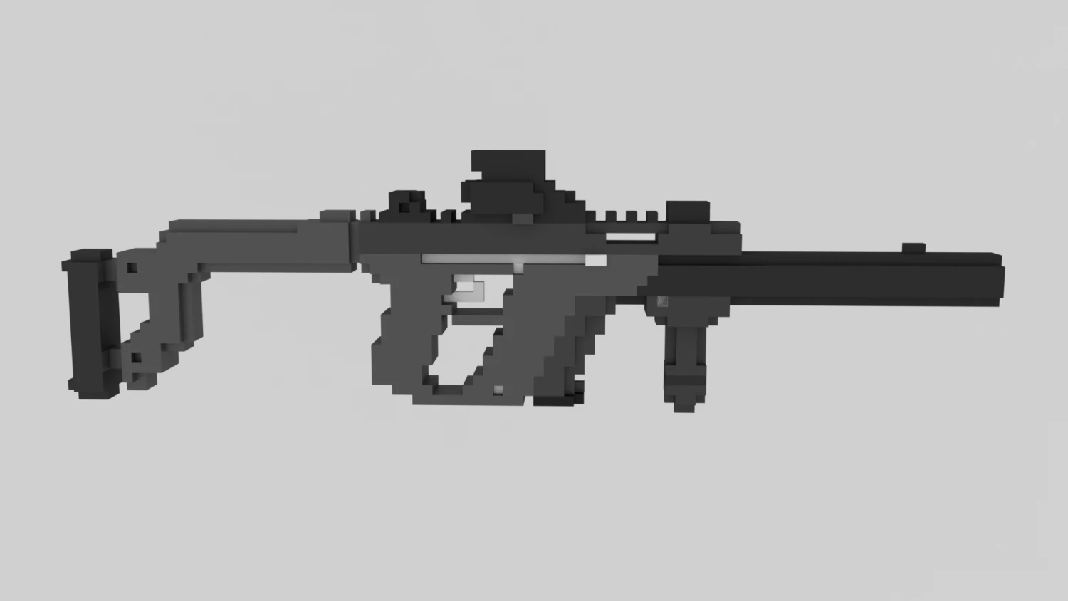 kriss vector 3D Model .c4d .max .obj .3ds .fbx .stl .blend 