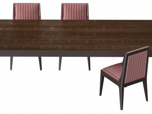 6528 century dining Model 3D