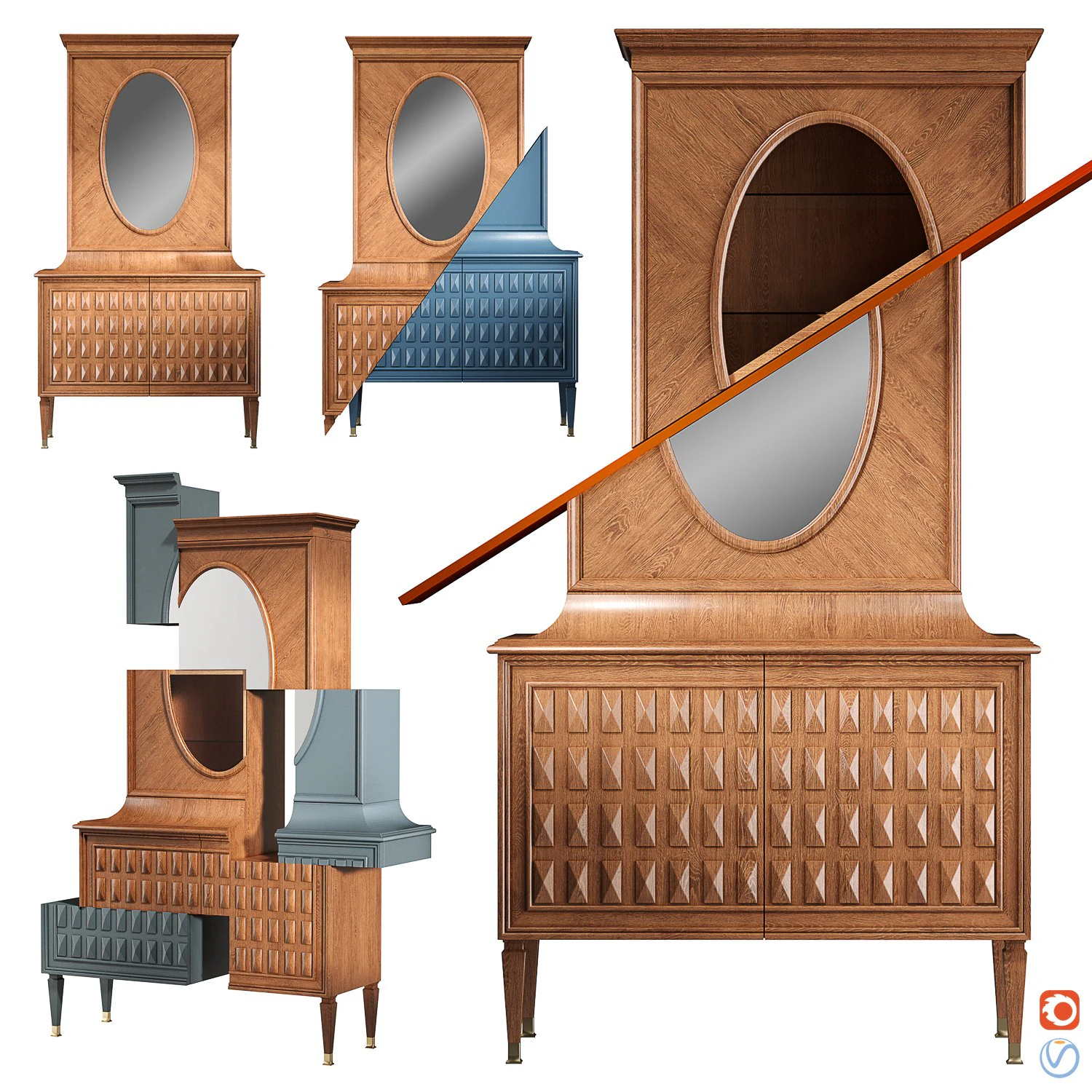 d-vision 3D Model .c4d .max .obj .3ds .fbx .stl .blend 