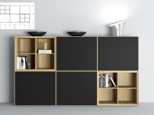 sideboard lauki collection by treku 3D Модель