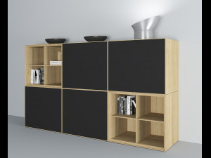 sideboard lauki collection by treku 3D Model