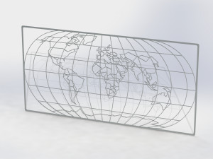 world map 3D Модель