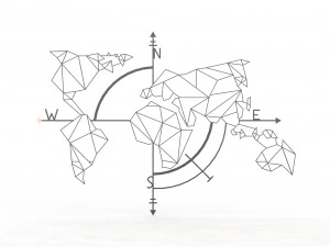 world picture 3D Model