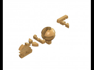 sphere puzzle Model do druku 3D