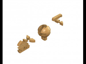 sphere puzzle Model do druku 3D