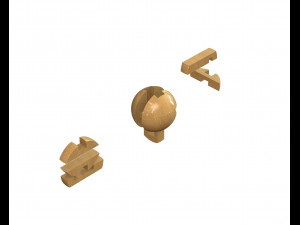 sphere puzzle Model do druku 3D