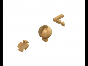sphere puzzle Model do druku 3D