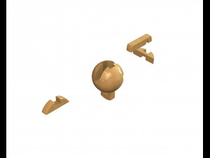 sphere puzzle Model do druku 3D