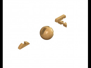 sphere puzzle Model do druku 3D
