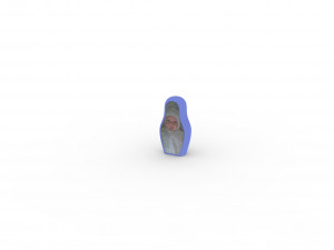 matryoshka Modelo 3D
