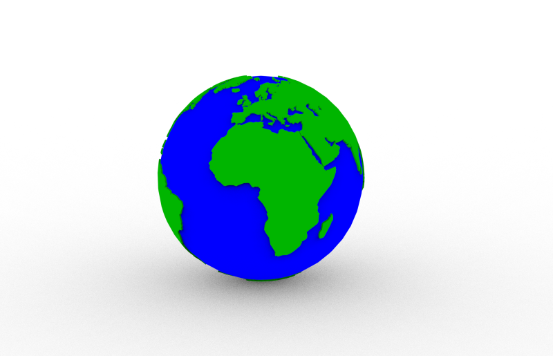 Earth Modelo 3D .c4d .max .obj .3ds .fbx .stl .blend 