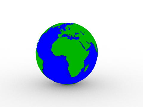 Earth Modelo 3D