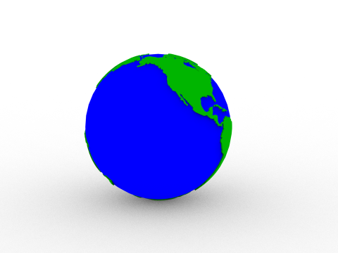 Earth Modelo 3D
