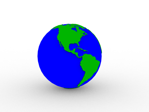 Earth Modelo 3D
